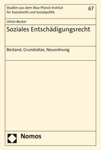 Vorderes Coverbild Soziales Entschädigungsrecht