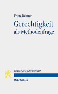 Vorderes Coverbild Gerechtigkeit als Methodenfrage