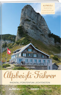 Vorderes Coverbild Alpbeizli-Führer Rheintal / Fürstentum Liechtenstein