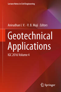 Vorderes Coverbild Geotechnical Applications