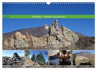 Vorderes Coverbild Teneriffa - einfach zauberhaft (Wandkalender 2025 DIN A3 quer), CALVENDO Monatskalender