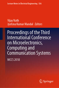 Vorderes Coverbild Proceedings of the Third International Conference on Microelectronics, Computing and Communication Systems