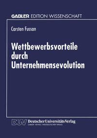 Vorderes Coverbild Wettbewerbsvorteile durch Unternehmensevolution