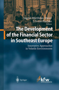 Vorderes Coverbild The Development of the Financial Sector in Southeast Europe