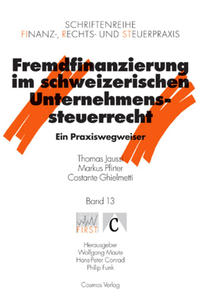 Vorderes Coverbild Fremdfinanzierung im schweizerischen Unternehmenssteuerrecht