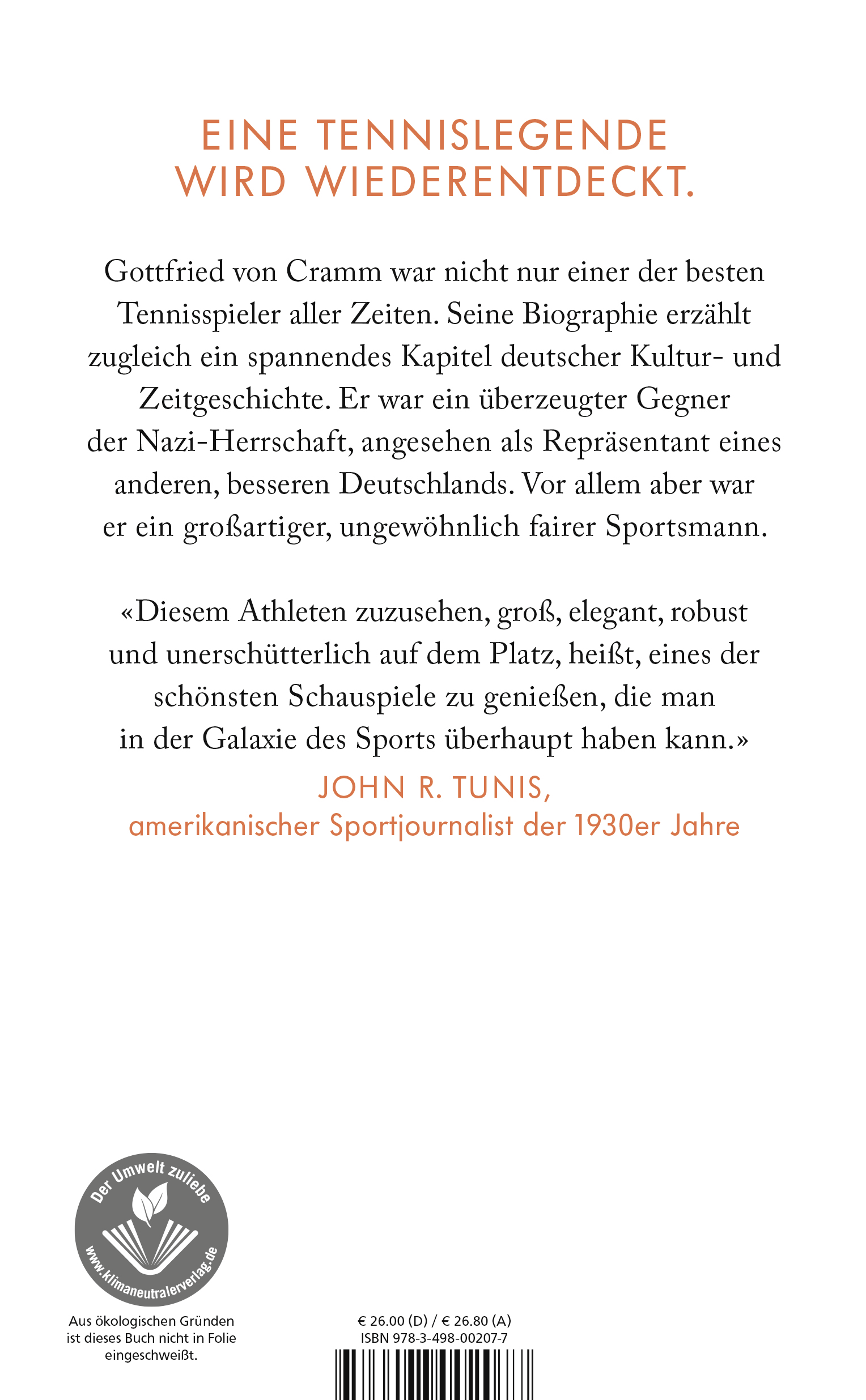 Rückseitencover Der schöne Deutsche