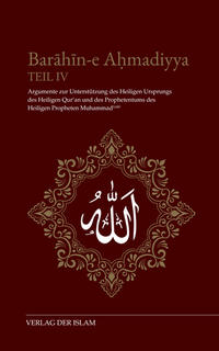 Vorderes Coverbild Barahin-e Ahmadiyya / Barahin-e Ahmadiyya Teil IV