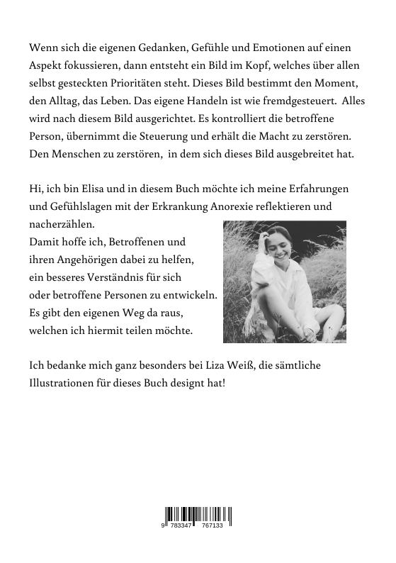 Rückseitencover Das Bild, das meinen Hunger stillt.