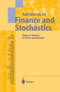 Vorderes Coverbild Advances in Finance and Stochastics