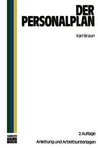 Vorderes Coverbild Der Personalplan