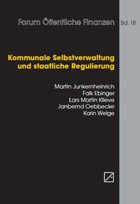 Vorderes Coverbild Kommunale Selbstverwaltung und staatliche Regulierung