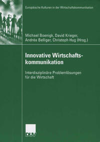 Vorderes Coverbild Innovative Wirtschaftskommunikation