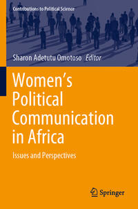 Vorderes Coverbild Women's Political Communication in Africa