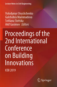 Vorderes Coverbild Proceedings of the 2nd International Conference on Building Innovations