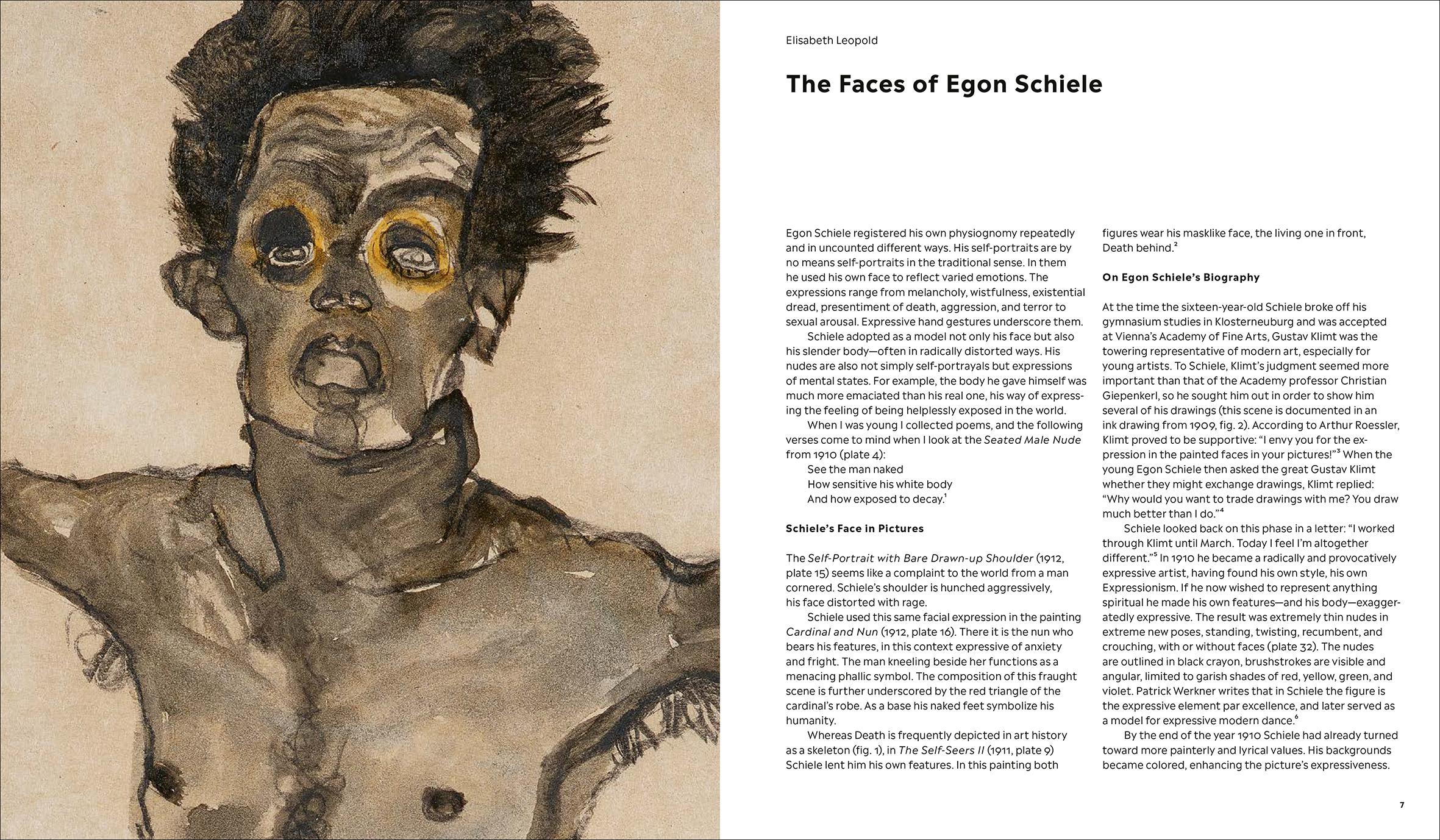 Beispielinhalt (Bild) The Faces of Egon Schiele