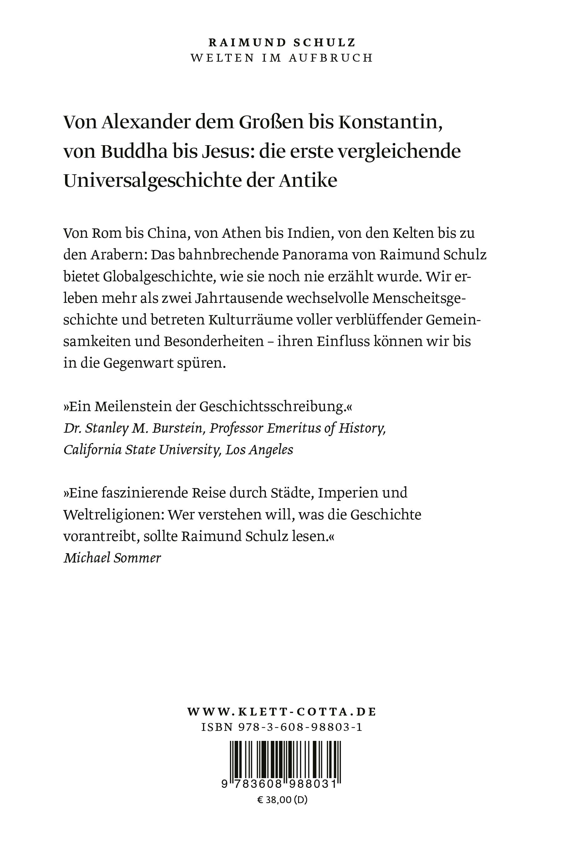 Rückseitencover Welten im Aufbruch