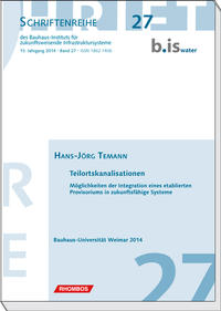 Vorderes Coverbild Teilortskanalisationen