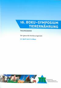 Vorderes Coverbild 16. BOKU-Symposium Tierernährung