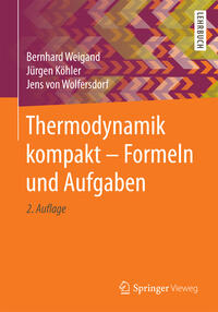 Vorderes Coverbild Thermodynamik kompakt - Formeln und Aufgaben