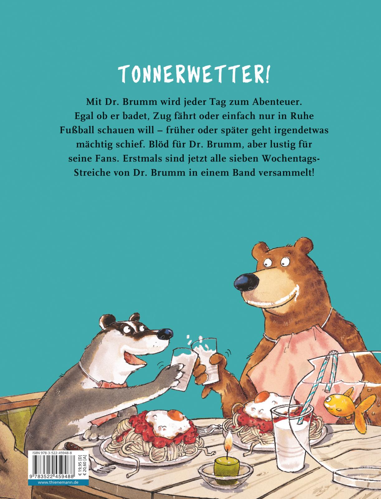 Rückseitencover Dr. Brumm: Dr. Brumms verrückte Woche