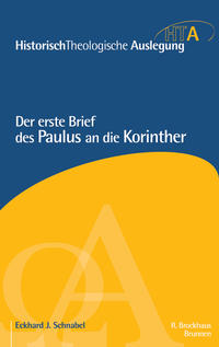 Vorderes Coverbild Der erste Brief des Paulus an die Korinther