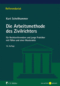 Vorderes Coverbild Die Arbeitsmethode des Zivilrichters