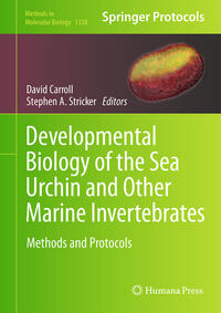 Vorderes Coverbild Developmental Biology of the Sea Urchin and Other Marine Invertebrates