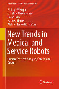 Vorderes Coverbild New Trends in Medical and Service Robots