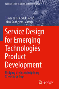 Vorderes Coverbild Service Design for Emerging Technologies Product Development