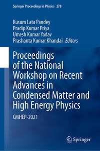 Vorderes Coverbild Proceedings of the National Workshop on Recent Advances in Condensed Matter and High Energy Physics