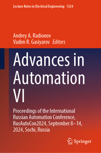Vorderes Coverbild Advances in Automation VI
