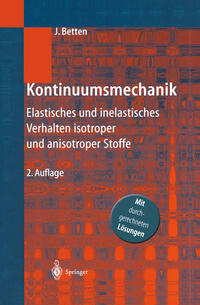 Vorderes Coverbild Kontinuumsmechanik