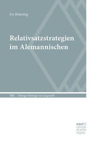 Vorderes Coverbild Relativsatzstrategien im Alemannischen
