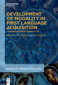 Vorderes Coverbild Development of Modality in First Language Acquisition