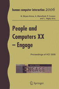 Vorderes Coverbild People and Computers XX - Engage