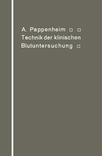 Vorderes Coverbild Technik der klinischen Blutuntersuchung für Studierende und Ärzte