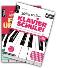 Vorderes Coverbild Meine erste Klavierschule + Meine ersten Fingerübungen im Set!