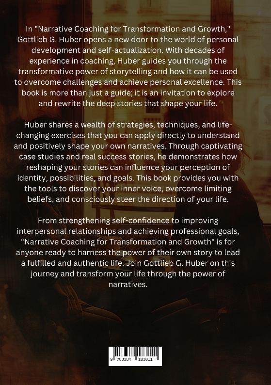 Rückseitencover Narrative Coaching for Transformation and Growth
