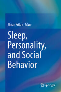 Vorderes Coverbild Sleep, Personality, and Social Behavior