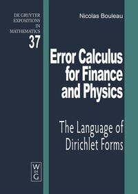 Vorderes Coverbild Error Calculus for Finance and Physics