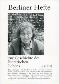 Vorderes Coverbild Ilse Aichinger