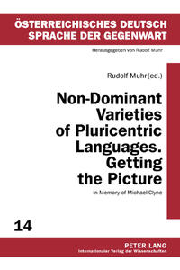 Vorderes Coverbild Non-Dominant Varieties of Pluricentric Languages. Getting the Picture