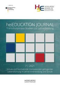 Vorderes Coverbild heiEDUCATION JOURNAL / Schule und Normativität