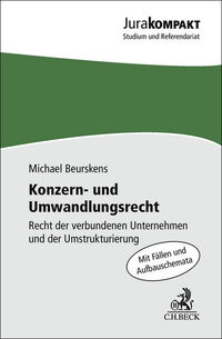 Vorderes Coverbild Konzern- und Umwandlungsrecht