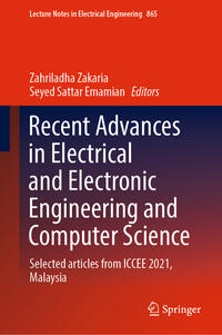 Vorderes Coverbild Recent Advances in Electrical and Electronic Engineering and Computer Science