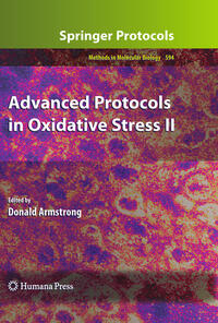 Vorderes Coverbild Advanced Protocols in Oxidative Stress II