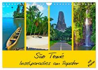 Vorderes Coverbild São Tomé - Inselparadies am Äquator (Wandkalender 2025 DIN A4 quer), CALVENDO Monatskalender