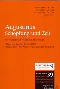 Vorderes Coverbild Augustinus - Schöpfung und Zeit