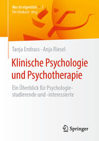 Vorderes Coverbild Klinische Psychologie und Psychotherapie