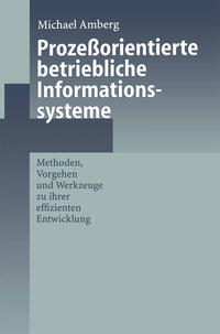 Vorderes Coverbild Prozeßorientierte betriebliche Informationssysteme
